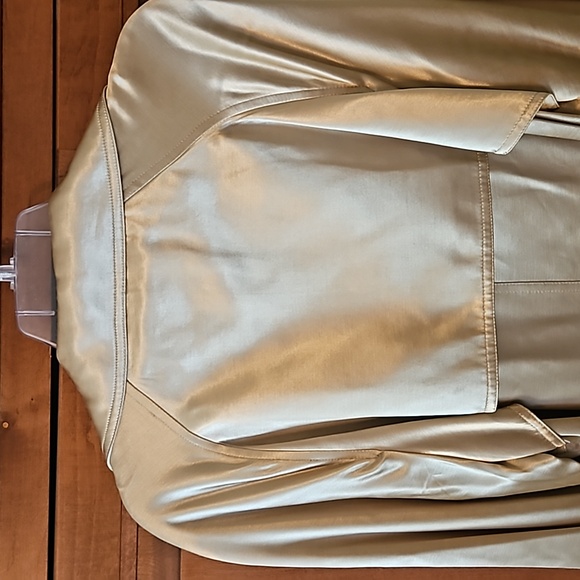 Michael Kors gold satin jacket - Picture 6 of 10